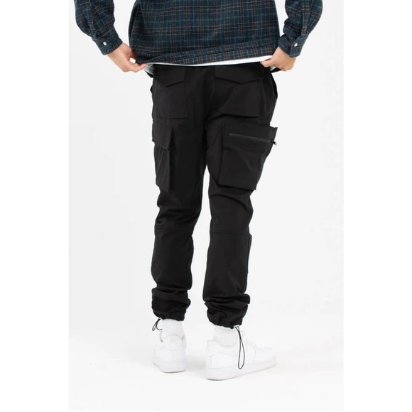 Summit UK - THE CRINKLE CARGOS / BLACK / size M - Picture 5 of 13